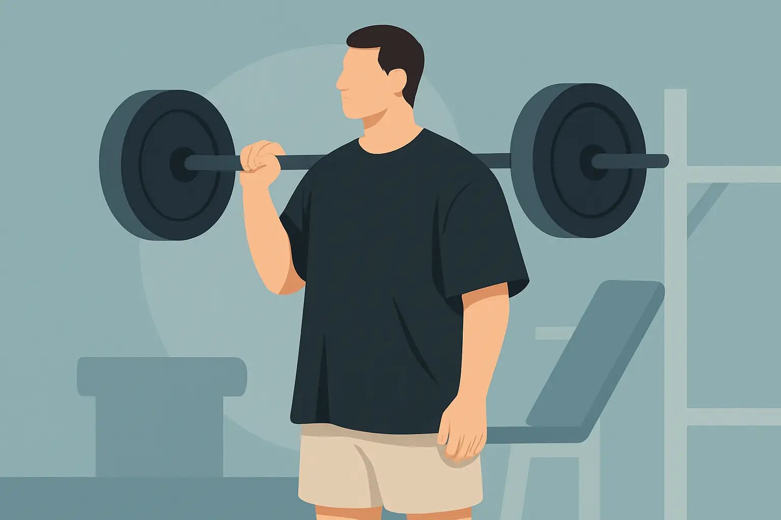 Heavy Oversized T-Shirt im Gym: Macht es Sinn?