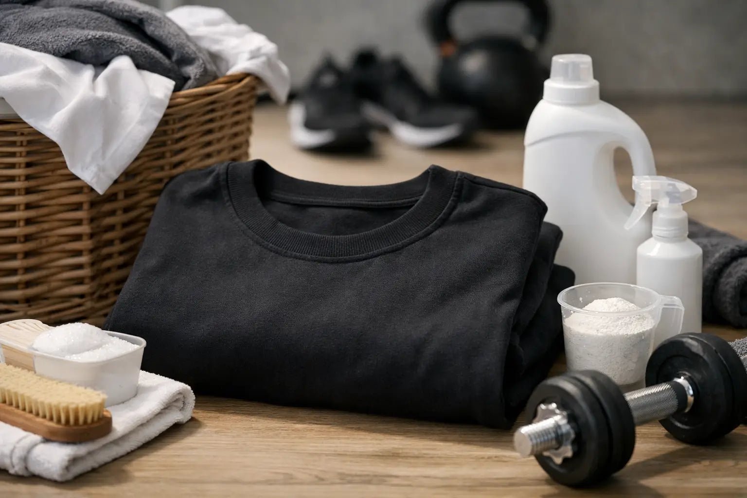 Heavyweight T Shirt Pflegeanleitung für Gymwear