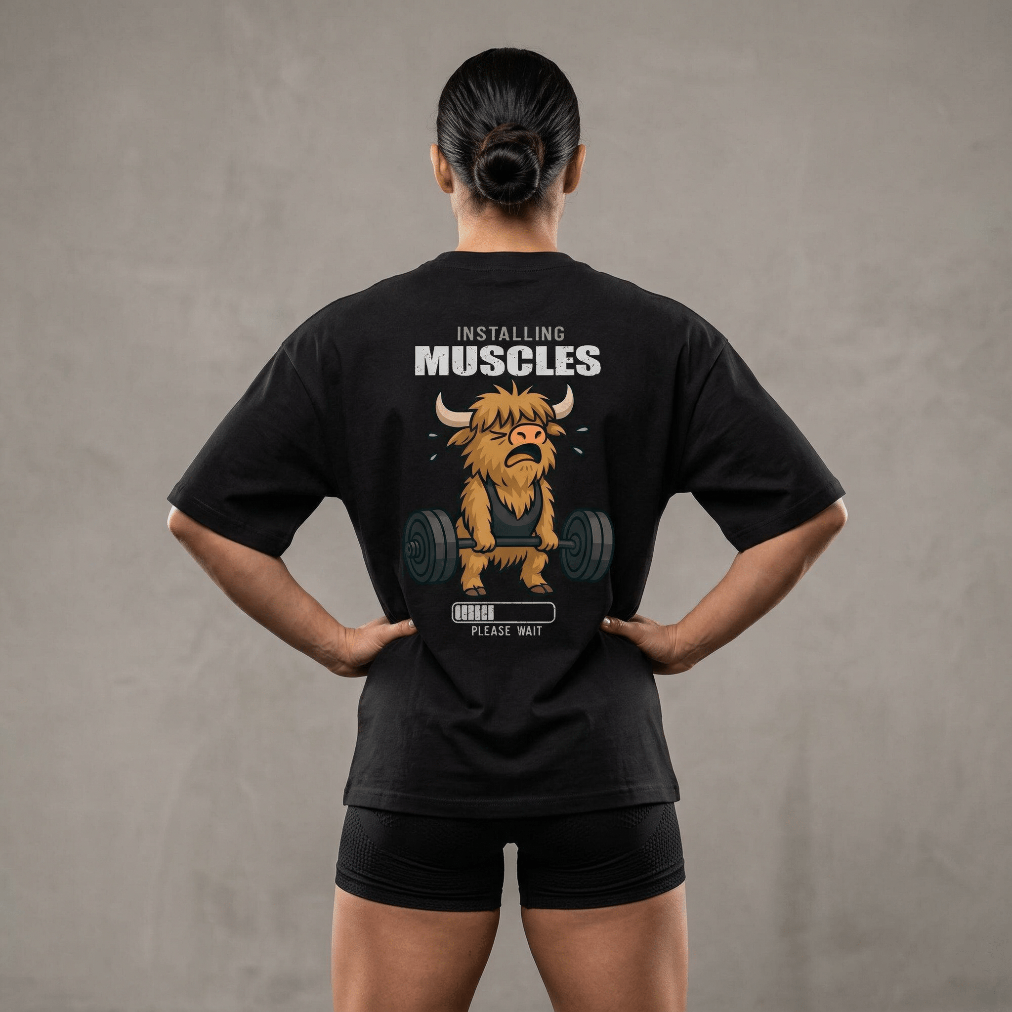 Installing Muscles – Highland Bull - JAWX