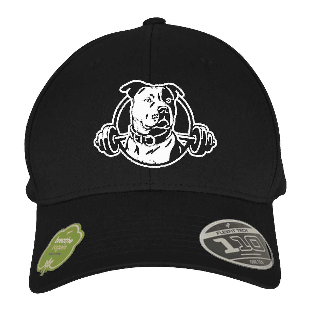 Logo Batch Cap in Grey – Urban Statement. JAWX Headwear. Organic Cap FLEXFIT – JAWX Logo