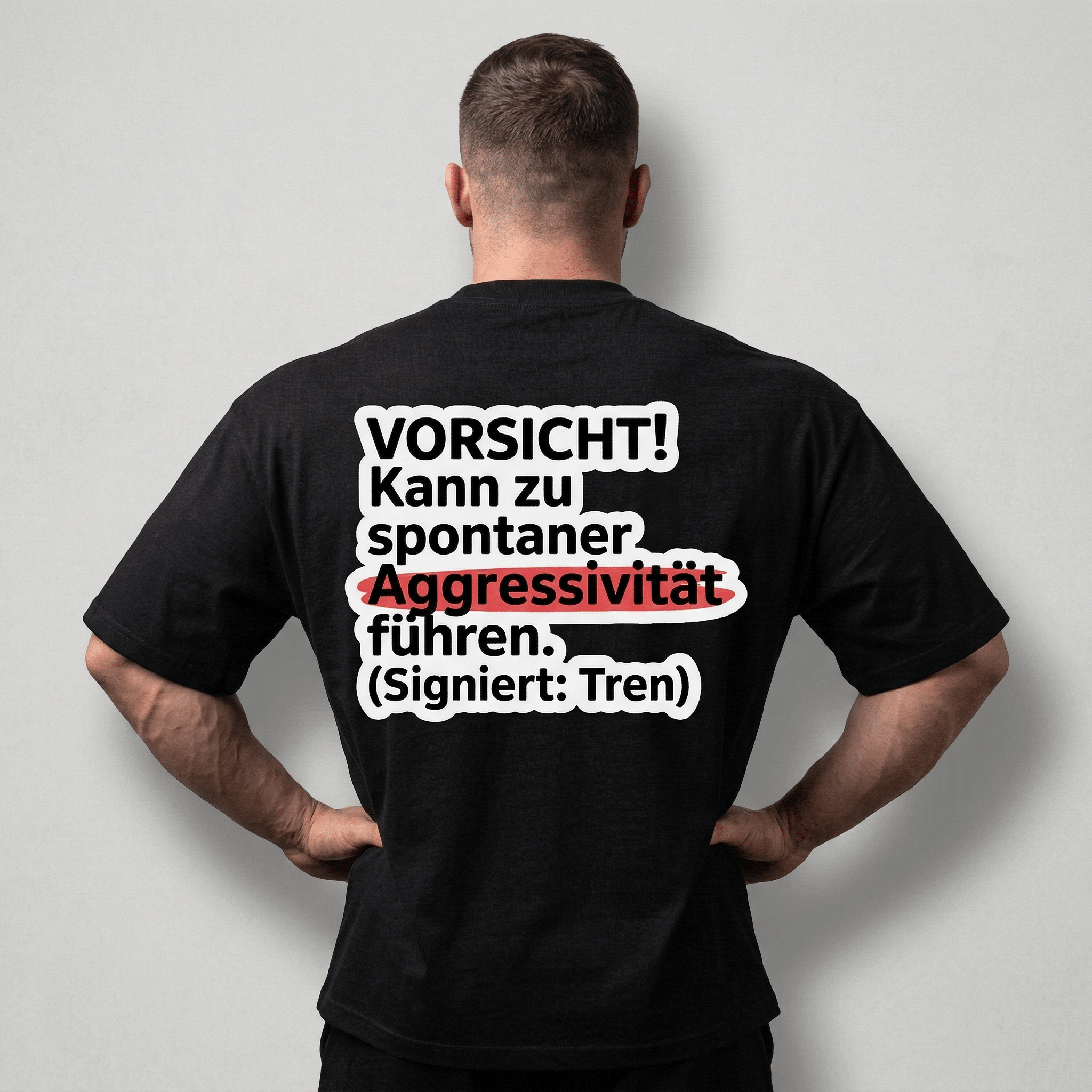 Vorsicht! Kann zu spontaner Aggressivität führen - JAWX